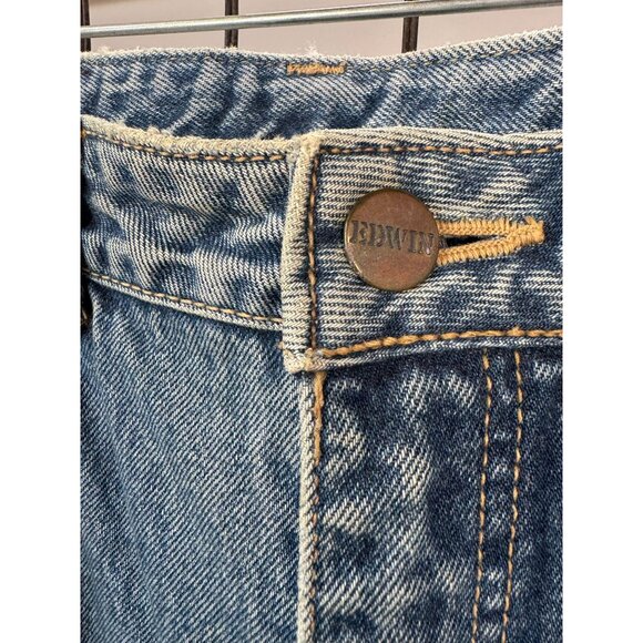 Edwin Tokyo Jeans L.A. Slim Fit W33 L32 100% Cotton Denim Made In Japan - Picture 9 of 16